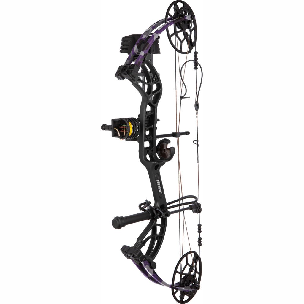 Bear Cruzer G4 RTH Bow Package Black/Fred Bear Twilight 70 lbs. RH - Get Tight Gear
