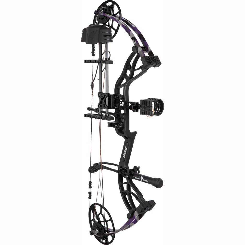Bear Cruzer G4 RTH Bow Package Black/Fred Bear Twilight 70 lbs. RH - Get Tight Gear