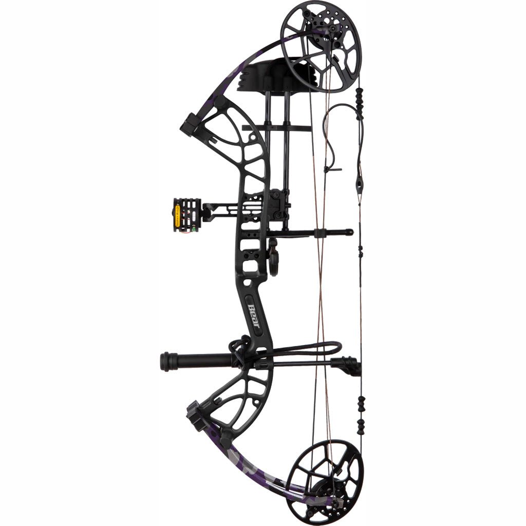 Bear Cruzer G4 RTH Bow Package Black/Fred Bear Twilight 70 lbs. RH - Get Tight Gear
