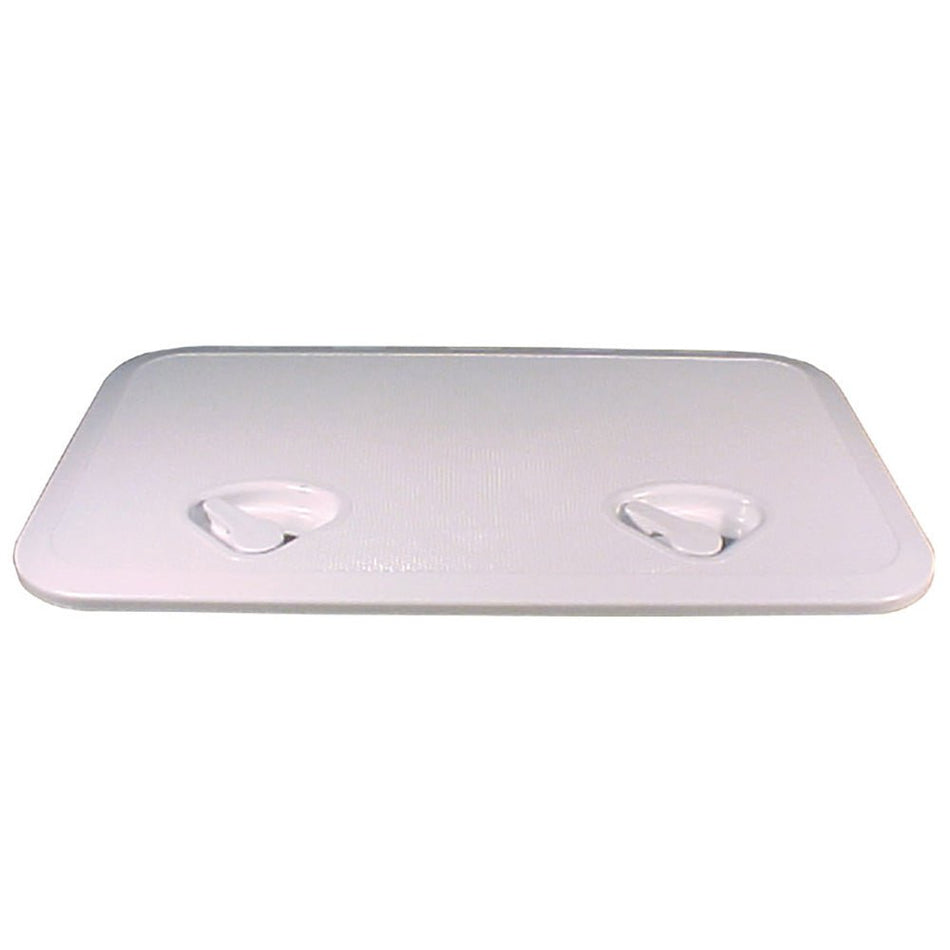 Beckson 14" x 24" Flush Hatch White - ASA Material - Acrylonitrile Styrene Acrylate - Get Tight Gear
