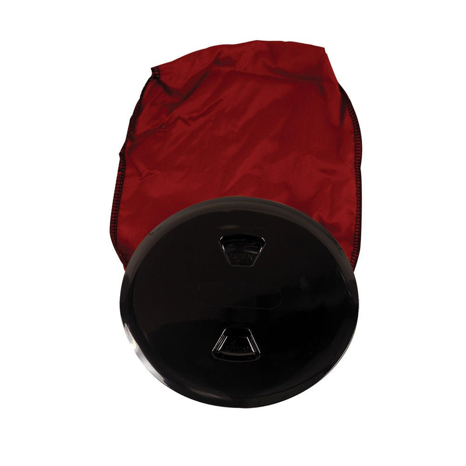 Beckson 5" Stow - Away Deck Plate - Black w/12" Bag - Get Tight Gear