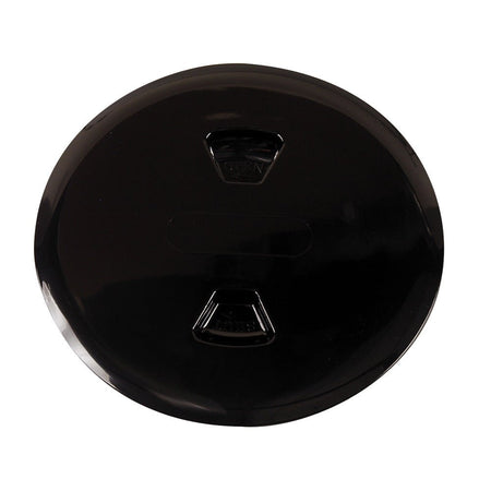 Beckson 5" Twist - Out Deck Plate - Black - Get Tight Gear