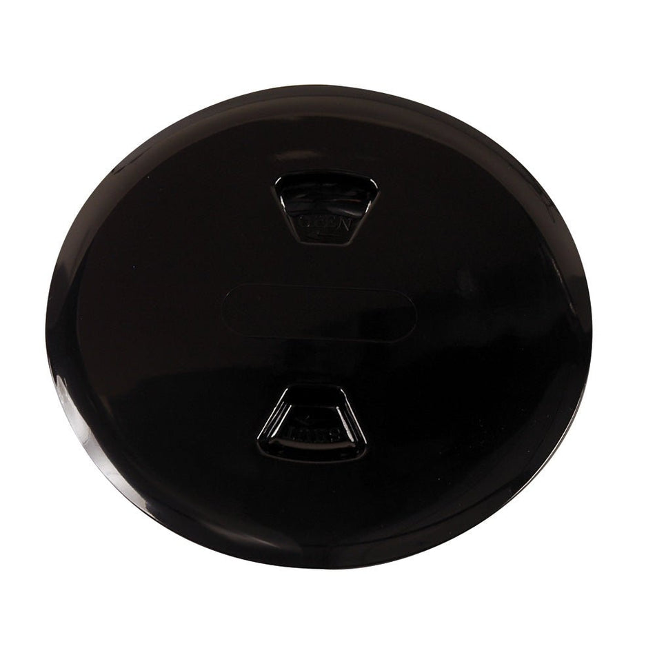 Beckson 5" Twist - Out Deck Plate - Black - Get Tight Gear