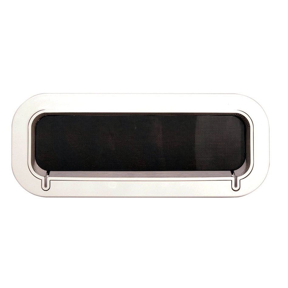 Beckson Drain Port - 4" x 14" x 2" - Depth - White/Clear - Get Tight Gear