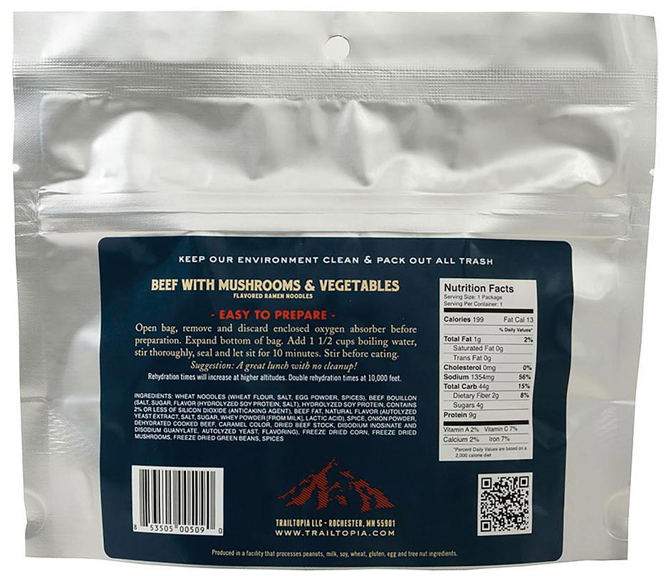 Beef And Vegetable Ramen - Get Tight Gear