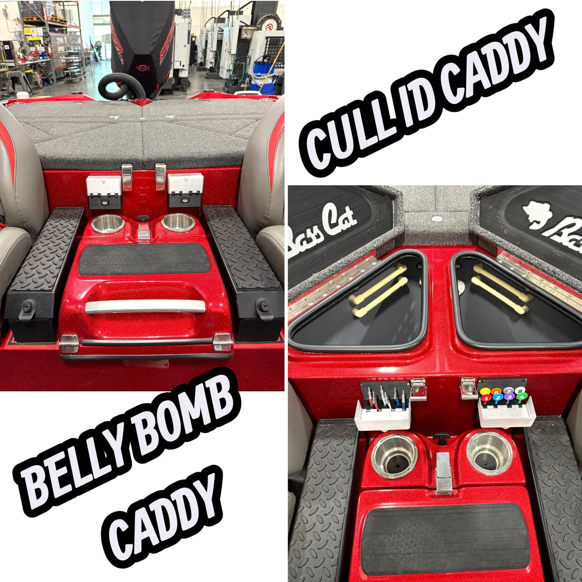 Belly Bomb Fin Clip Caddy (Case only) - Get Tight Gear