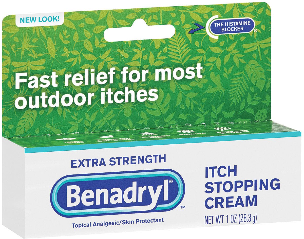 Benadryl Topical Cream 1 Oz. - Get Tight Gear