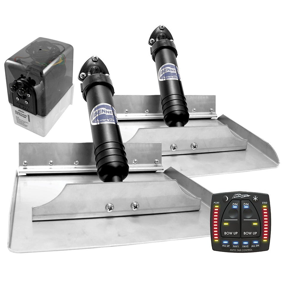Bennett 129ATP Hydraulic Trim Tab Complete Kit w/Auto Trim Pro - Get Tight Gear