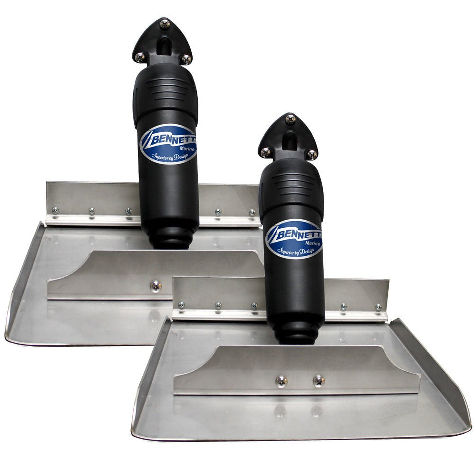 Bennett BOLT 24x9 Electric Trim Tab System - Control Switch Required - Get Tight Gear