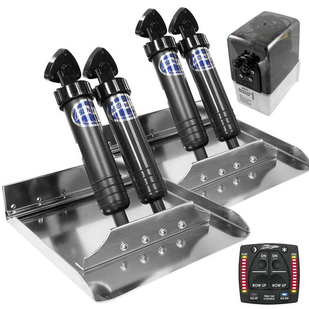 Bennett Marine 12x12 Sport Tab System w/One Box Indication - Get Tight Gear