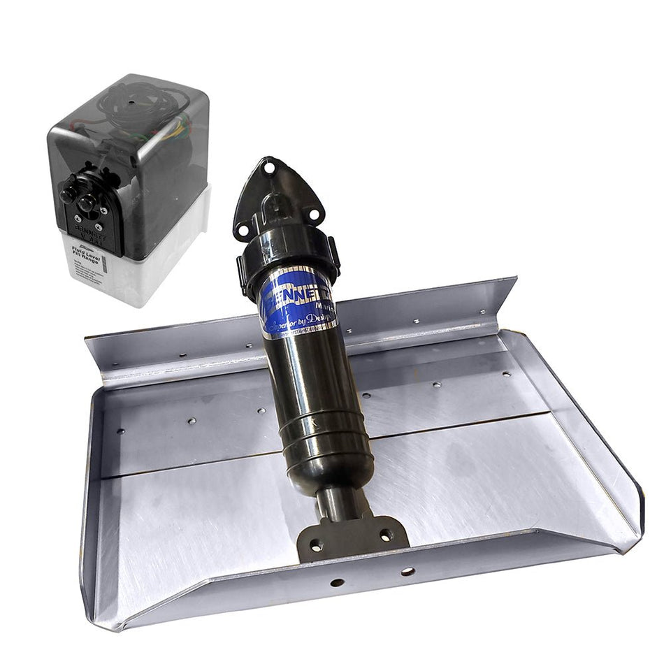 Bennett Marine Air Boat - 12" x 9" Trim Tab Kit - Get Tight Gear