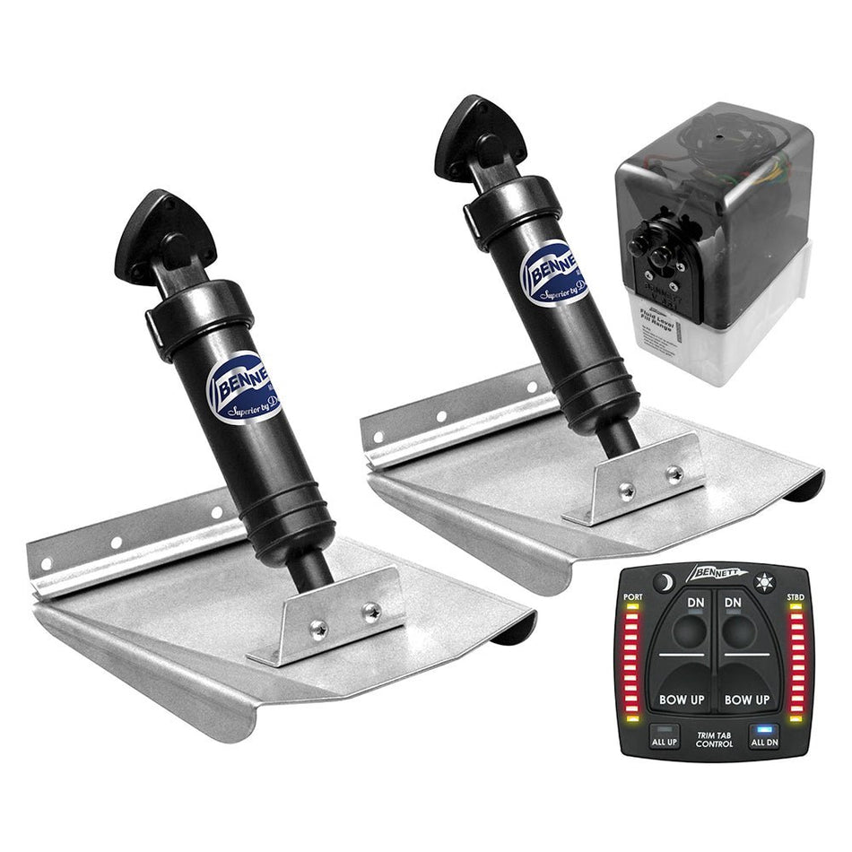 Bennett Marine M80 Sport Tab System w/One Box Indication - Get Tight Gear