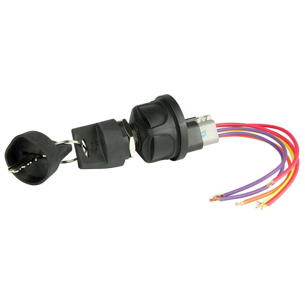 BEP 4 - Position Sealed Nylon Ignition Switch - Accessory/OFF/Ignition & Accessory/Start - Get Tight Gear