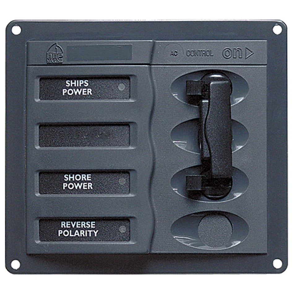 BEP AC Circuit Breaker Panel without Meters, Double Pole Change Over Panel - Get Tight Gear