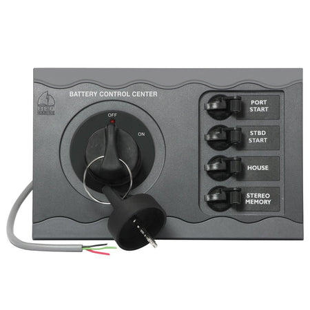 BEP Battery Control Center f/Twin Engine Remote - Get Tight Gear