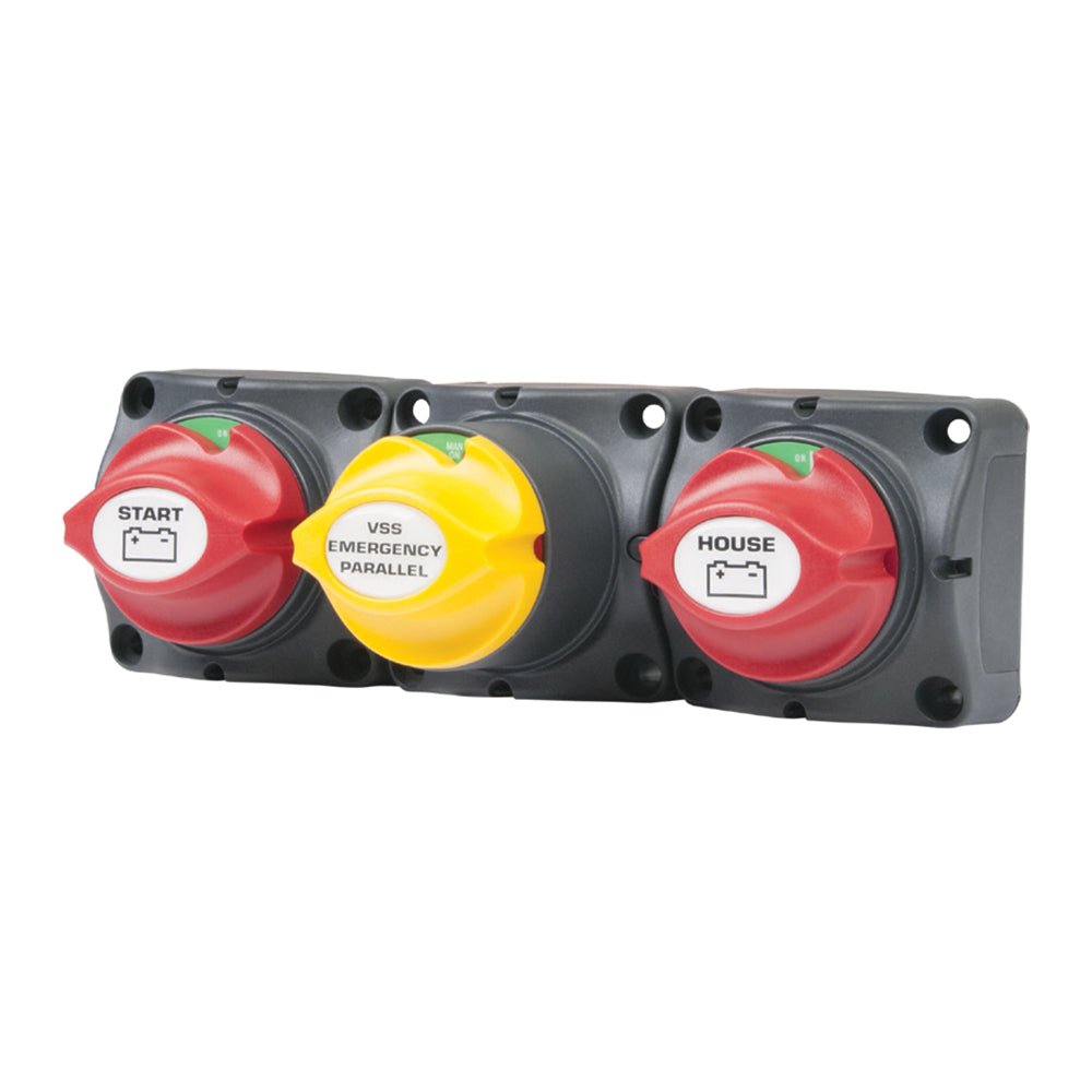 BEP Battery Distribution Cluster f/Single Engine w/Two Battery Banks w/Motorized VSR - Get Tight Gear