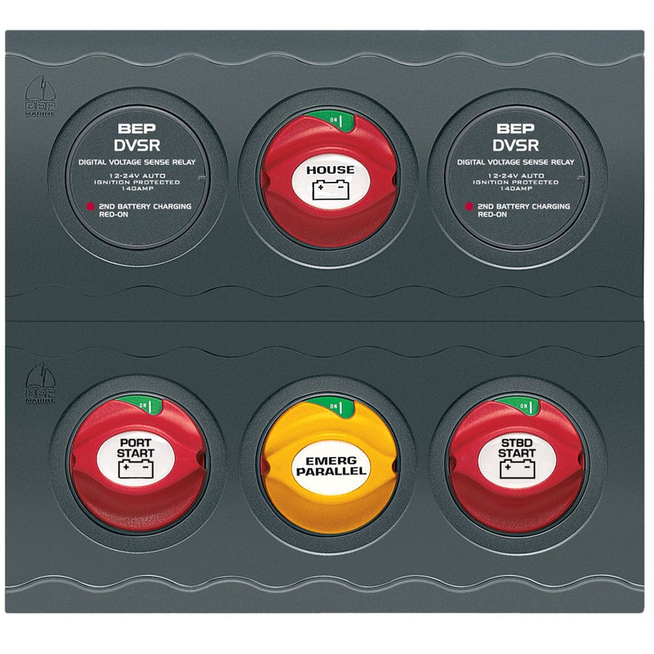 BEP Battery Management Contour Connect Panel f/Twin Engines w/VSR's - Get Tight Gear