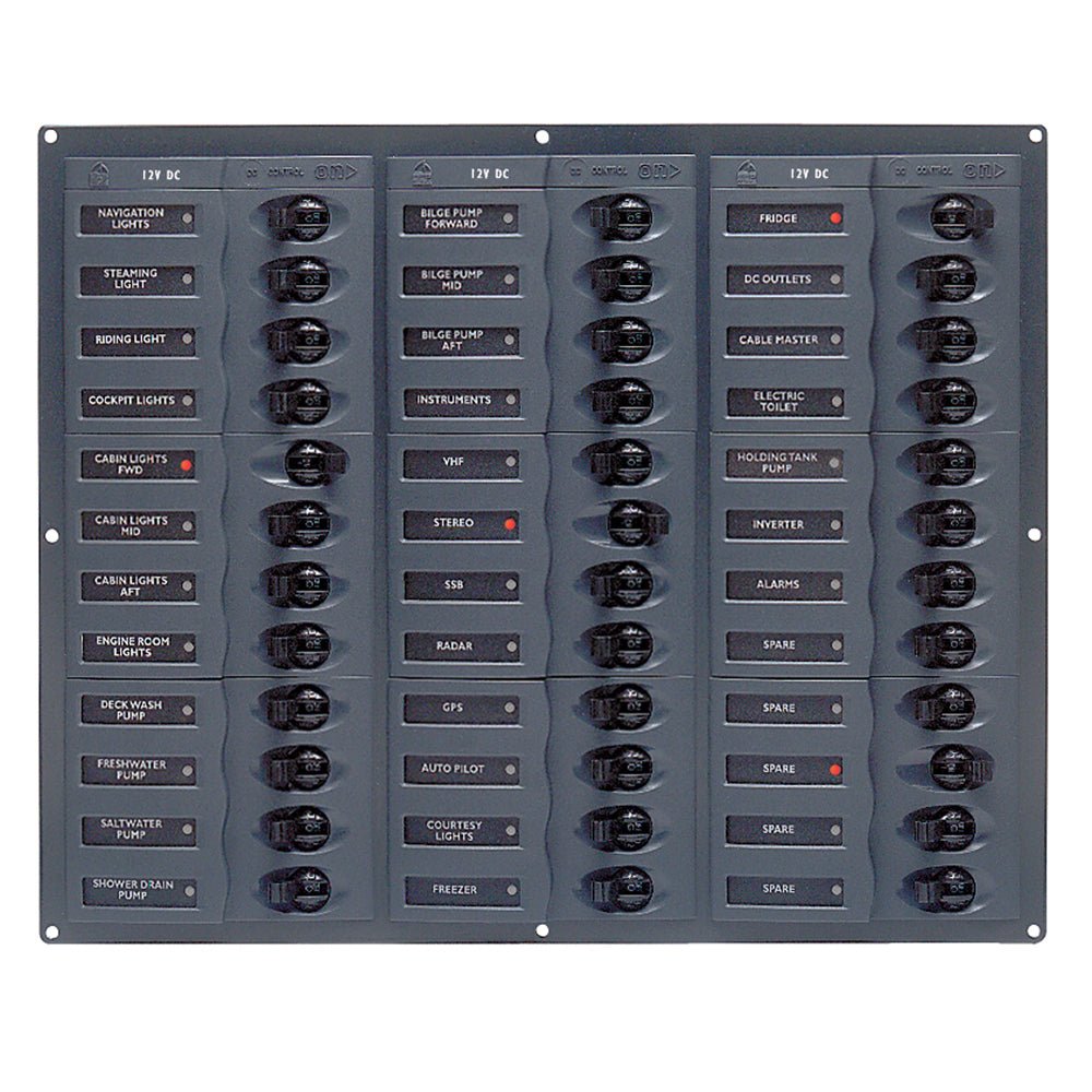BEP Circuit Breaker Panel - 36 - Way - Get Tight Gear