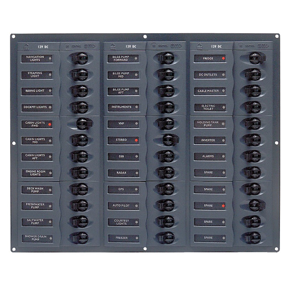 BEP Circuit Breaker Panel - 36 - Way - Get Tight Gear