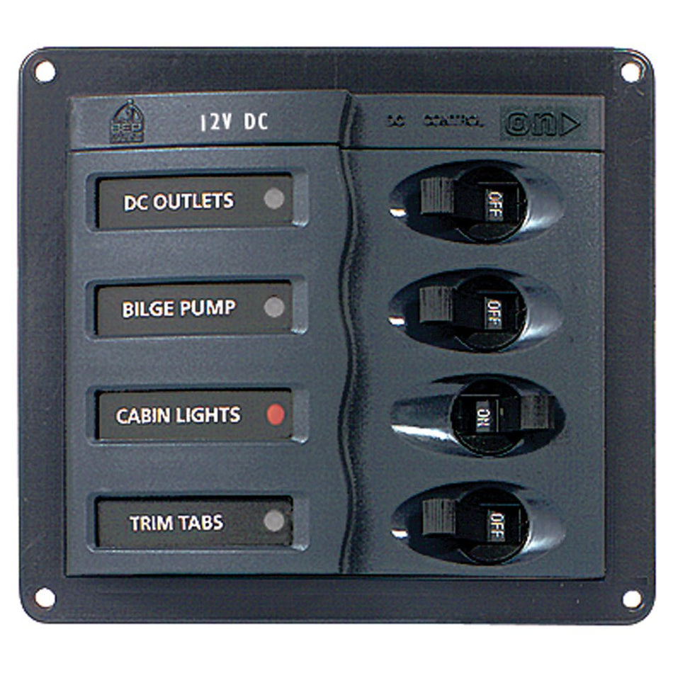 BEP Circuit Breaker Panel - 4 - Way - Get Tight Gear