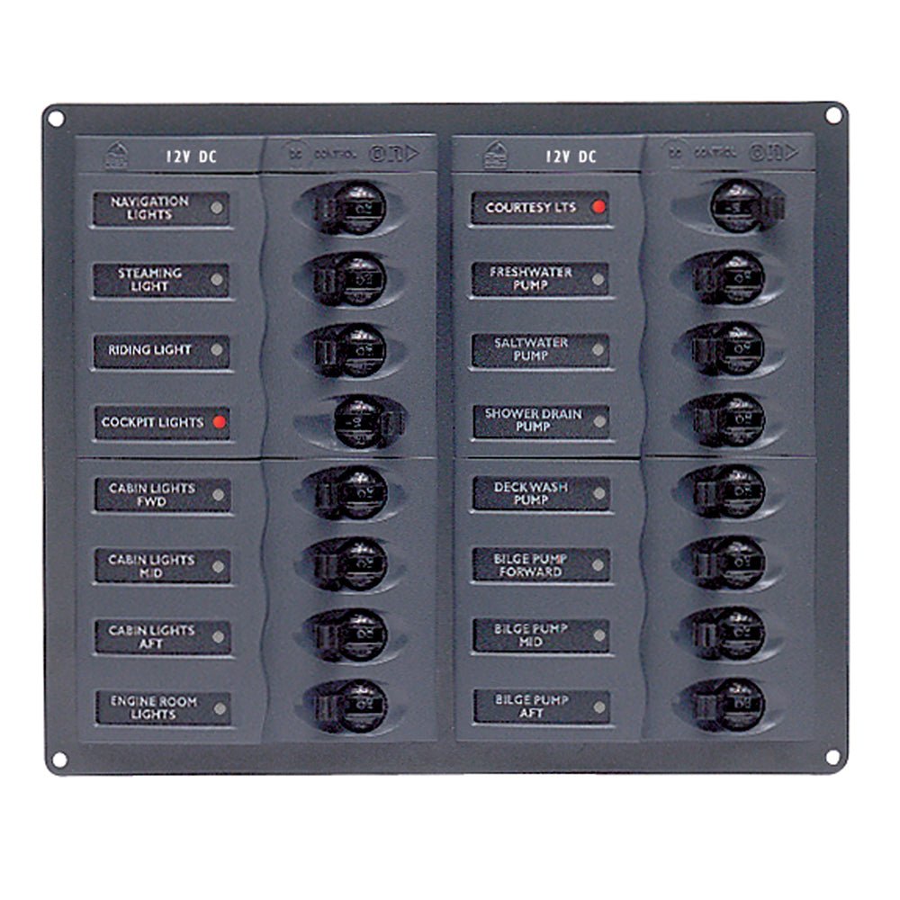 BEP DC Panel - 16 - Way - No Meter - Get Tight Gear