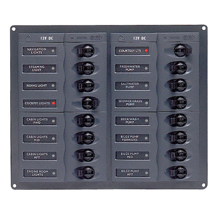 BEP DC Panel - 16 - Way - No Meter - Get Tight Gear