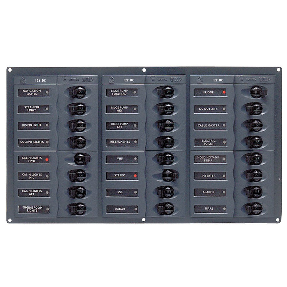 BEP DC Panel - 24 - Way - No Meter - Get Tight Gear