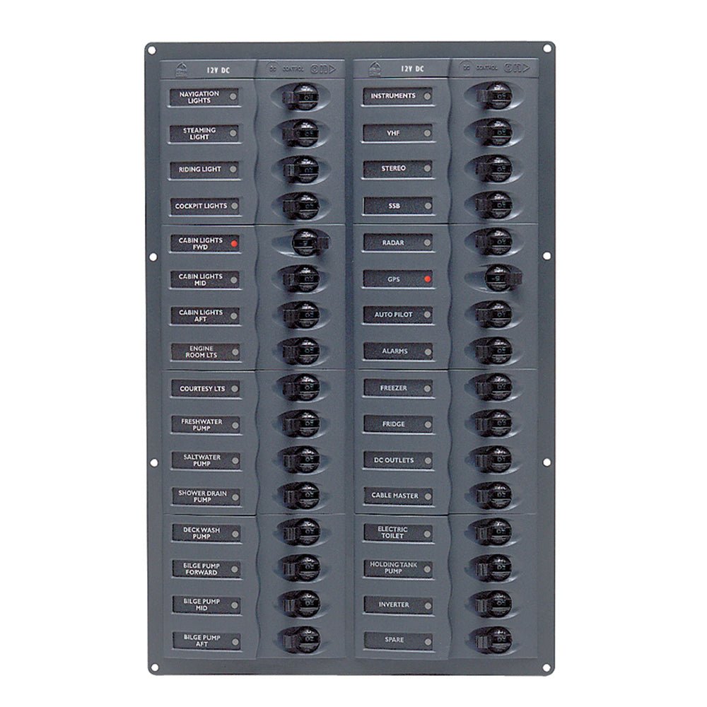 BEP DC Panel - 32 - Way - No Meter - Vertical - Get Tight Gear