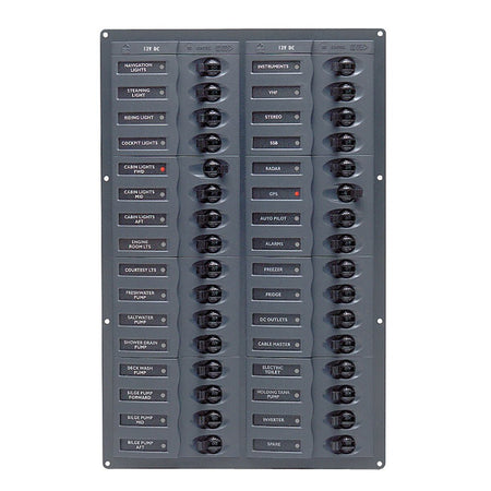 BEP DC Panel - 32 - Way - No Meter - Vertical - Get Tight Gear