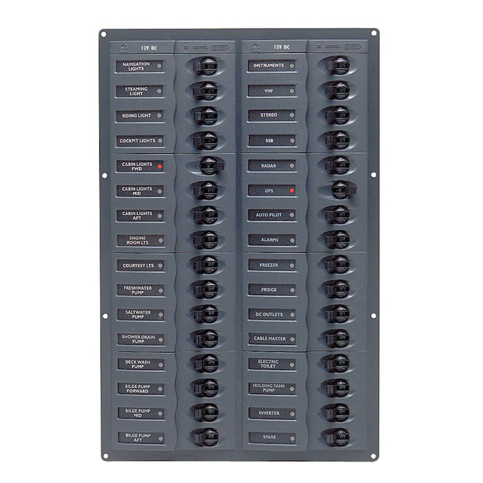 BEP DC Panel - 32 - Way - No Meter - Vertical - Get Tight Gear