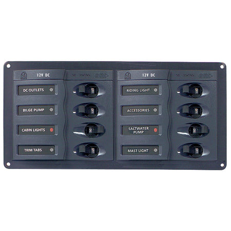 BEP DC Panel - 8 - Way - Horizontal - Get Tight Gear