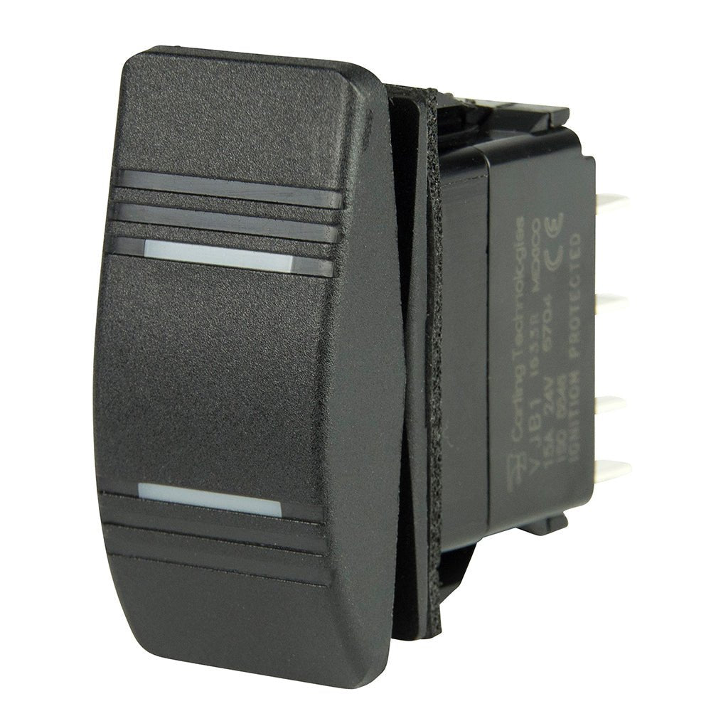 BEP DPDT Contura Switch - 2 - Amber LEDs - ON/OFF/ON - Get Tight Gear