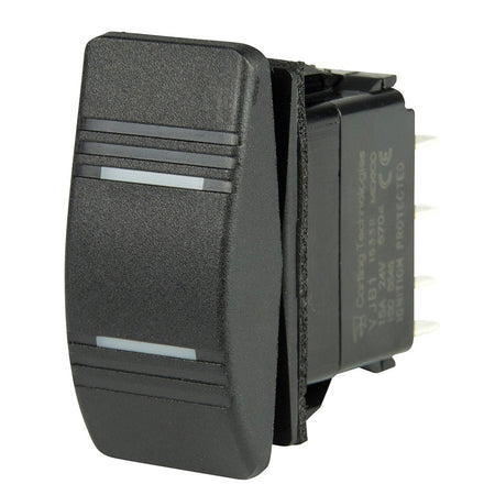 BEP DPDT Contura Switch - 2 - Amber LEDs - ON/OFF/ON - Get Tight Gear