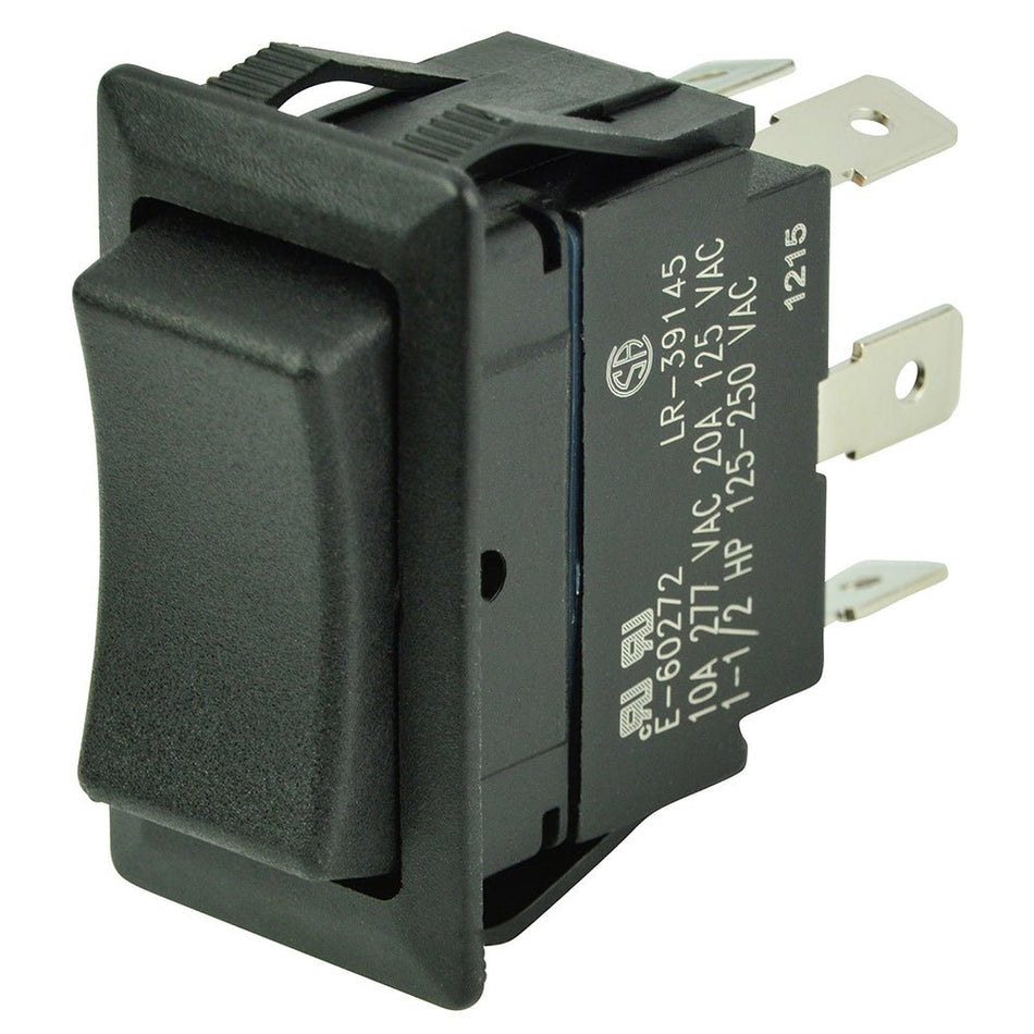 BEP DPDT Rocker Switch - 12V/24V - (ON)/OFF/(ON) - Get Tight Gear