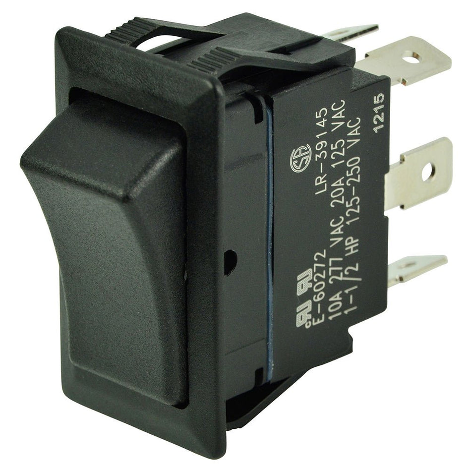 BEP DPDT Rocker Switch - 12V/24V - ON/OFF/ON - Get Tight Gear