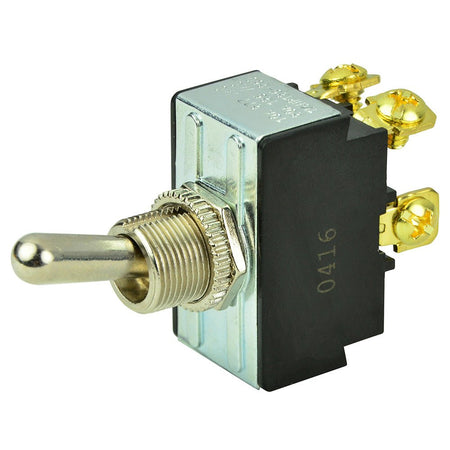 BEP DPST Chrome Plated Toggle Switch - OFF/ON - Get Tight Gear