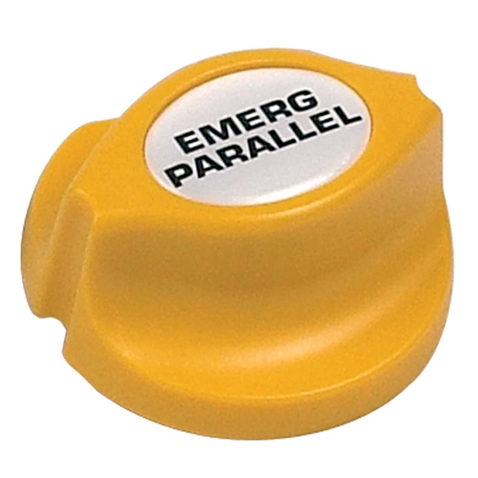 BEP Emergency Parallel Battery Knob - Yellow - Easy Fit - Get Tight Gear