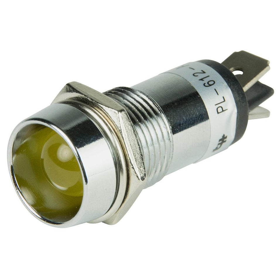 BEP LED Pilot Indicator Light - 12V - Amber - Get Tight Gear