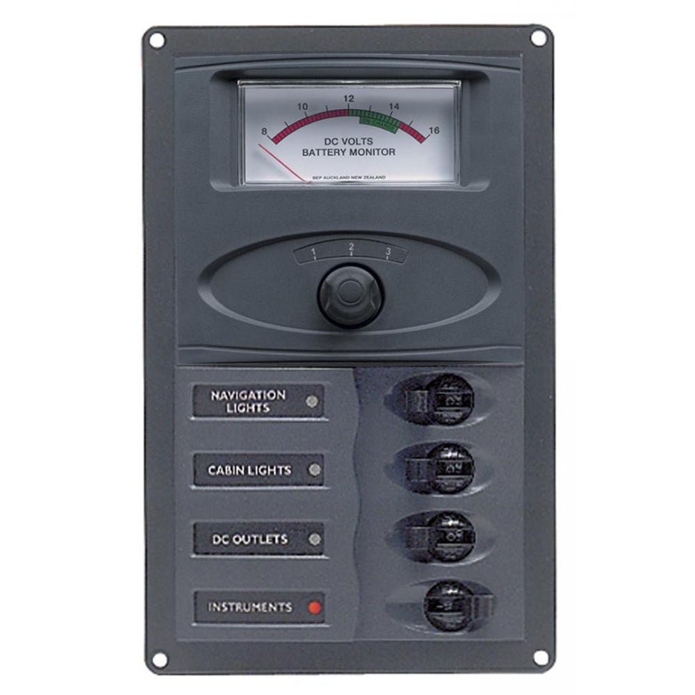 BEP Panel 4SP DC12V Analog Vertical - Get Tight Gear