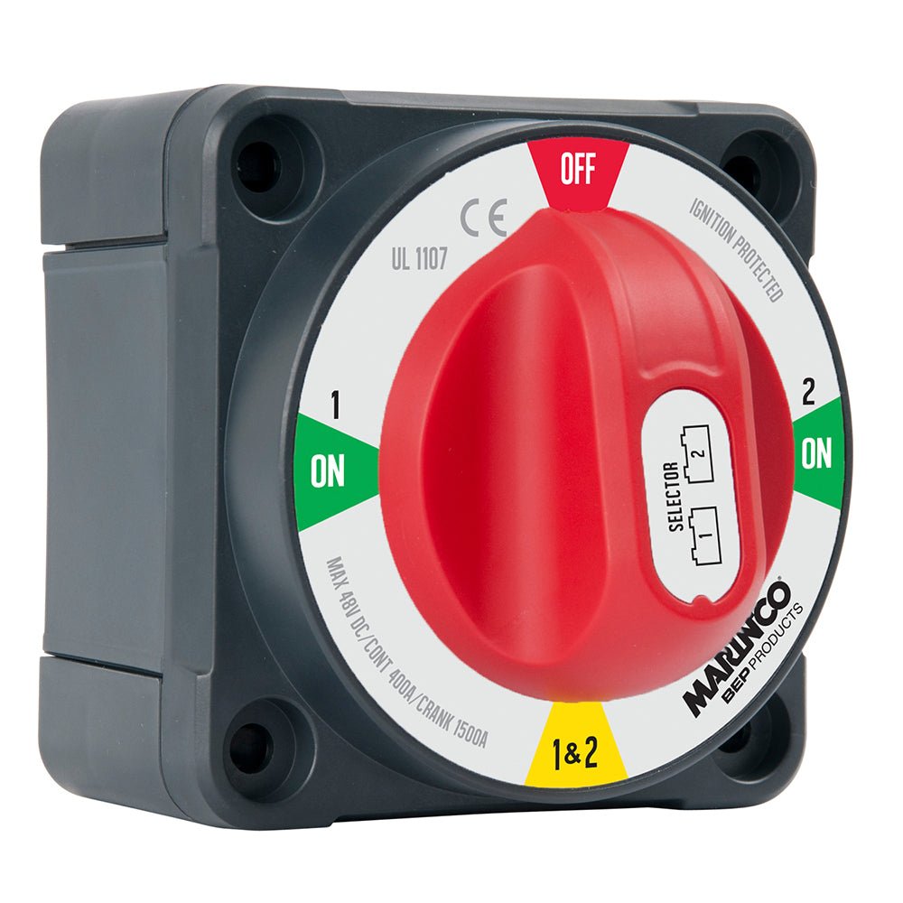 BEP Pro Installer 400A Selector w/Field Disconnect Battery Switch - MC10 - Get Tight Gear