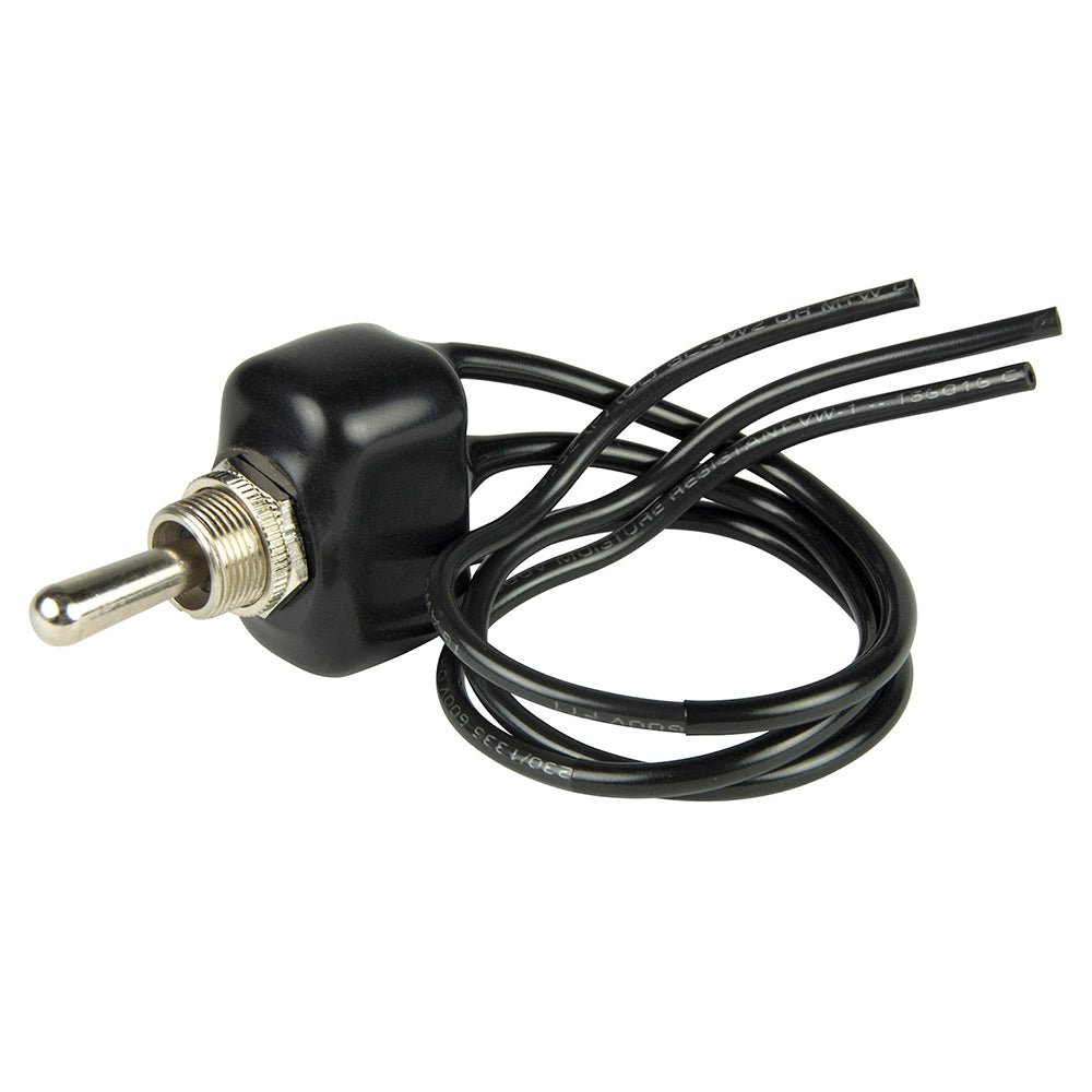 BEP SPDT Chrome Plated Sealed Dipped Toggle Switch - (ON)/OFF/(ON) - Get Tight Gear