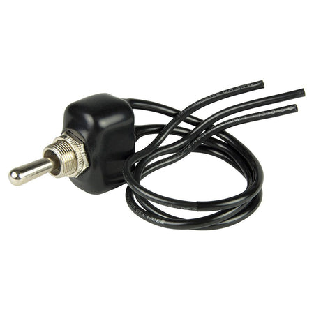 BEP SPDT Chrome Plated Sealed Dipped Toggle Switch - (ON)/OFF/(ON) - Get Tight Gear