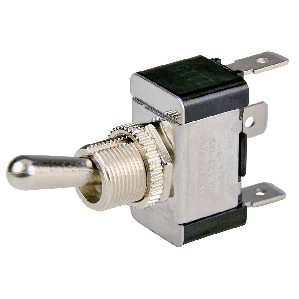 BEP SPDT Chrome Plated Toggle Switch - ON/OFF/ON - Get Tight Gear