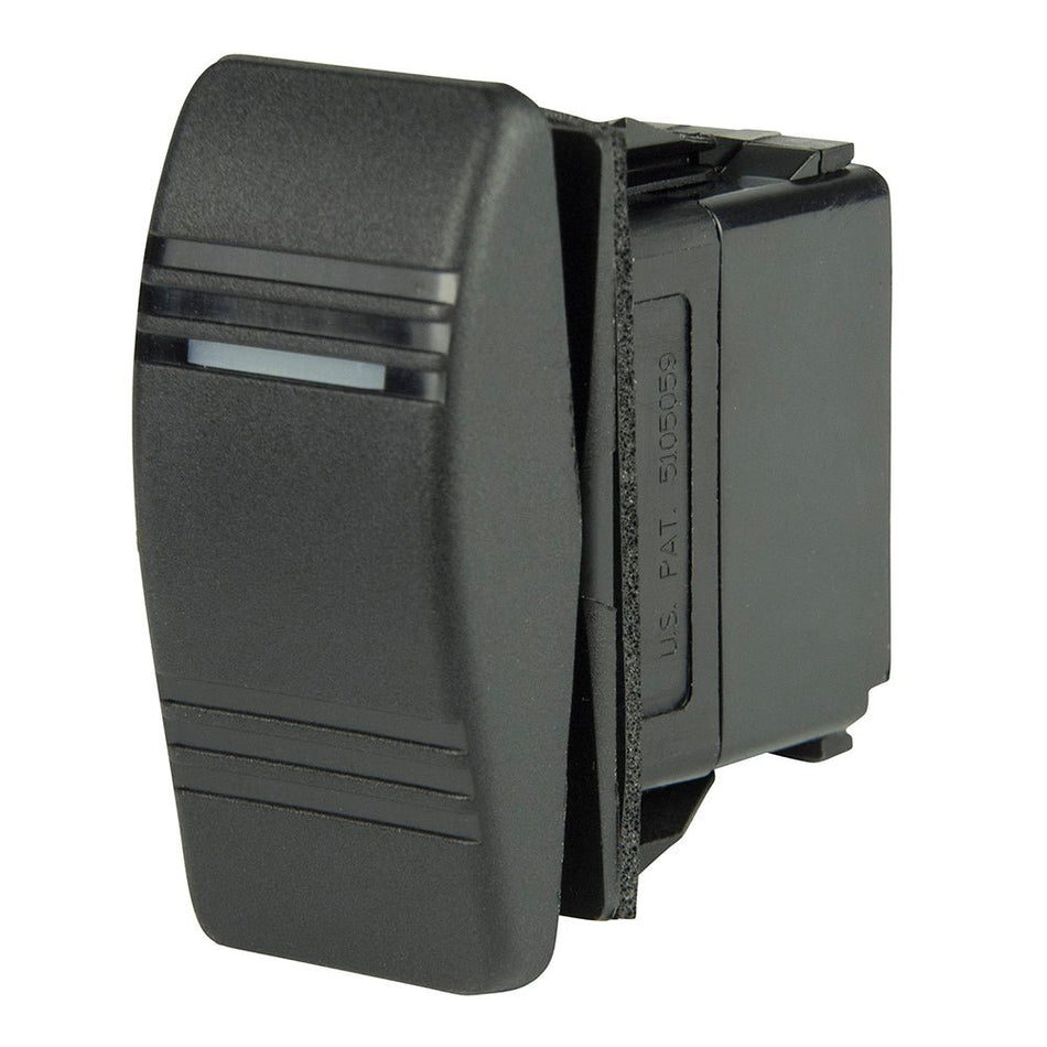 BEP SPDT Contura Switch - 1 - Amber LED - (ON)/OFF/ON - Get Tight Gear