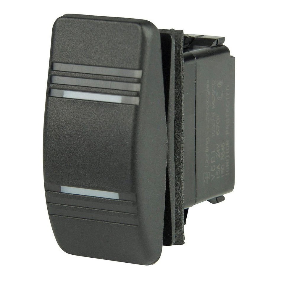 BEP SPDT Contura Switch - 2 - Amber LEDs - ON/OFF/ON - Get Tight Gear