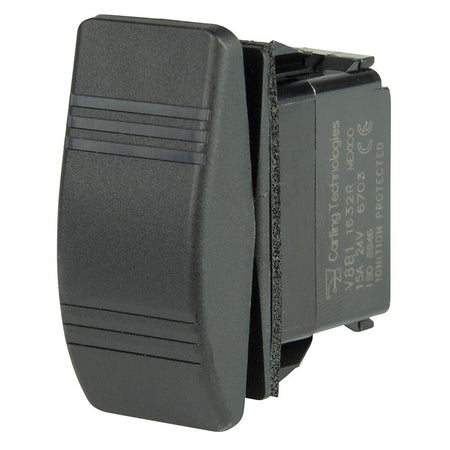 BEP SPDT Contura Switch - 2 - LEDs - (ON)/OFF/(ON) - Get Tight Gear
