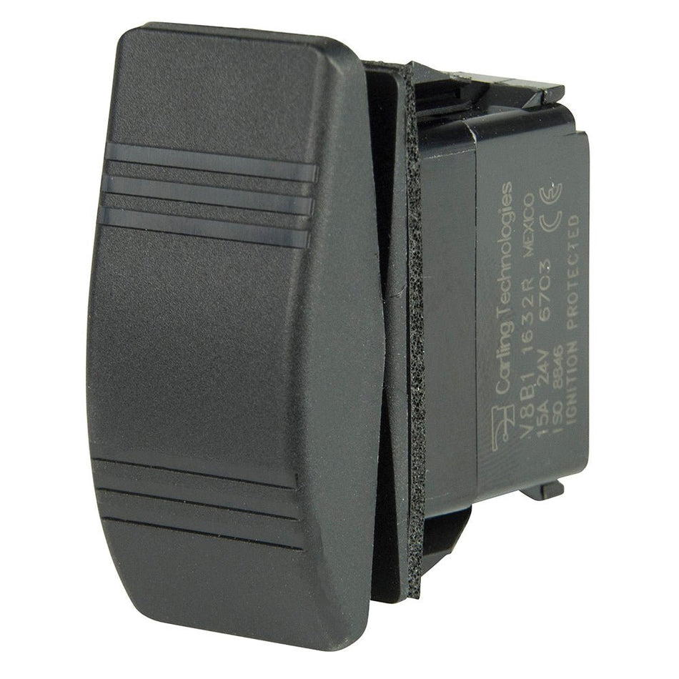 BEP SPDT Contura Switch - 2 - LEDs - (ON)/OFF/(ON) - Get Tight Gear