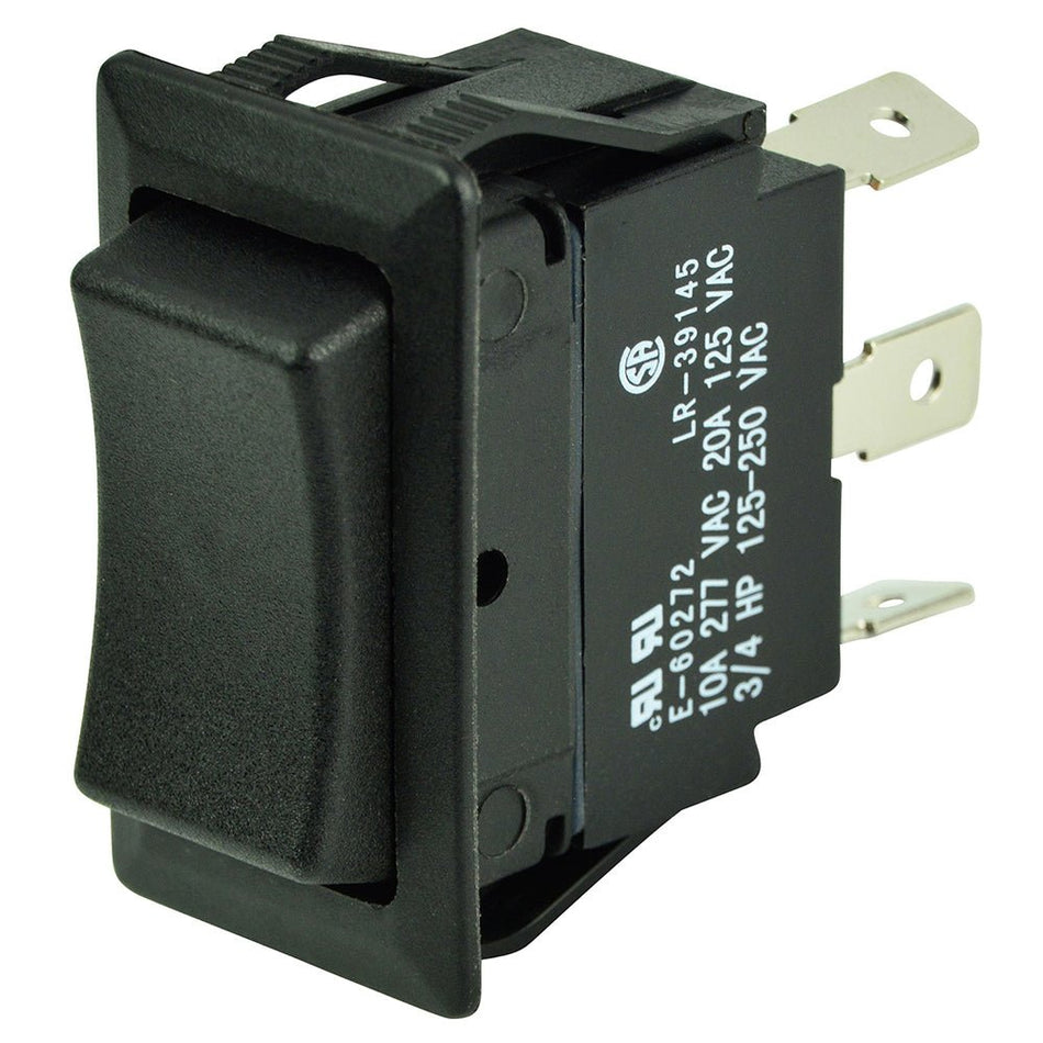 BEP SPDT Rocker Switch - 12V/24V - (ON)/OFF/(ON) - Get Tight Gear