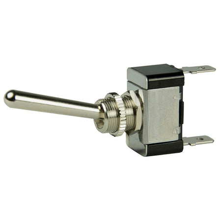 BEP SPST Chrome Plated Long Handle Toggle Switch - ON/OFF - Get Tight Gear