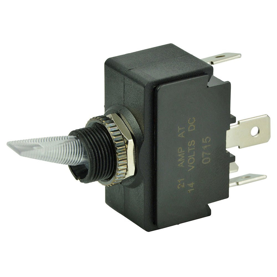 BEP SPST Lighted Toggle Switch - Red LED - 12V - ON/OFF - Get Tight Gear